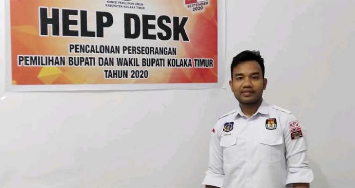 Ketua Divisi Teknis KPU Koltim, Anhar