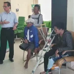 Dua Karyawan Tambang di Sultra Dapat Kaki Palsu dari BPJAMSOSTEK Dua Karyawan Tambang di Sultra Dapat Kaki Palsu dari BPJAMSOSTEK