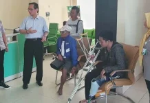 Dua Karyawan Tambang di Sultra Dapat Kaki Palsu dari BPJAMSOSTEK Dua Karyawan Tambang di Sultra Dapat Kaki Palsu dari BPJAMSOSTEK