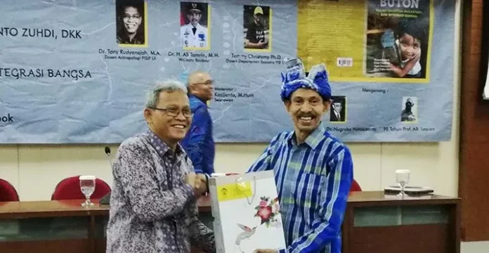 AS Tamrin: Buku 'Orang Buton' Dapat Pekuat Integritas Kebangsaan