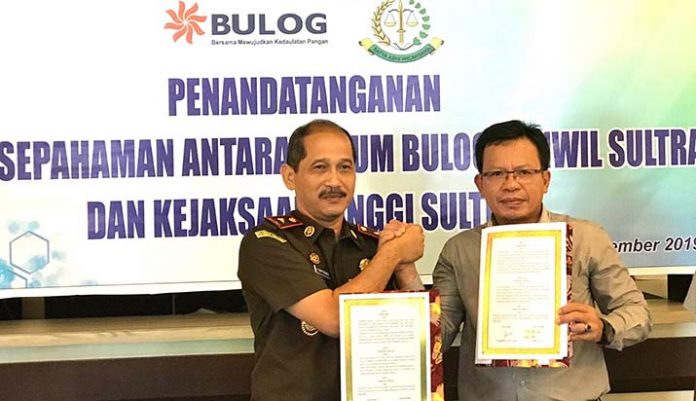 Butuh Pendampingan Hukum, Bulog Gandeng Kejati Sultra