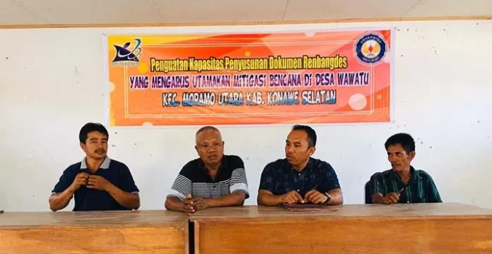 Warga Desa Wawatu Konsel Dilatih Kelola Dana Mitigasi Bencana Alam