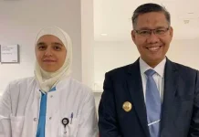 Rombongan Kunker Ali Mazi di Jerman Bertemu Dokter Berhijab Spesialis Jantung Asal Indonesia Rombongan Kunker Ali Mazi di Jerman Bertemu Spesialis Jantung Berhijab Asal Indonesia