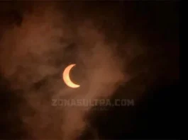 Berikut Potret Penampakan Fase Gerhana Matahari Cincin di Sultra