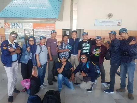 Keseruan Journalist Gathering Antam, Outbond Hingga Workshop di Makassar