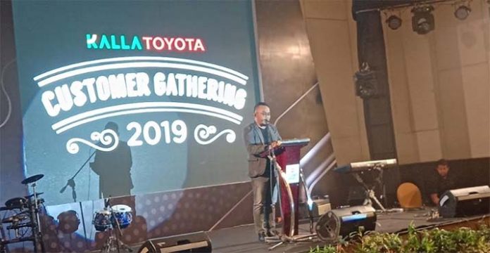 Kalla Toyota Berikan Ledakan Akhir Tahun di Acara Customer Gathering