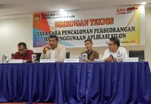 KPU Sultra Bimtek Aplikasi Silon Calon Perseorangan KPU Sultra Bimtek Aplikasi Silon Calon Perseorangan