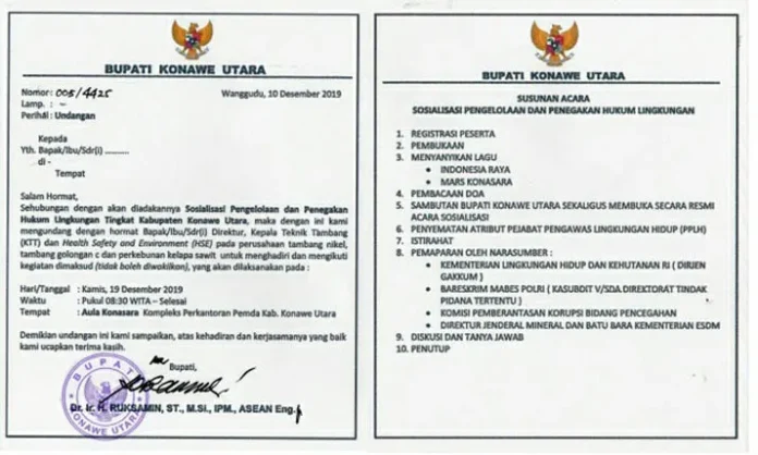 Bahas Soal Pertambangan dan DD, Pemda Konut Undang KPK Serta Mabes Polri