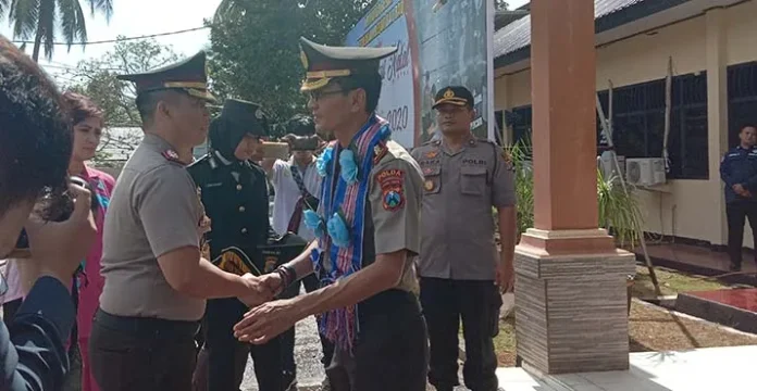 Kapolres Baubau Resmi Berganti