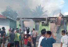 Rumah Dinas Puskesmas di Konsel Terbakar, Kerugian Ditaksir Ratusan Juta Rupiah Rumah Dinas Puskesmas di Konsel Terbakar, Kerugian Ditaksir Ratusan Juta Rupiah