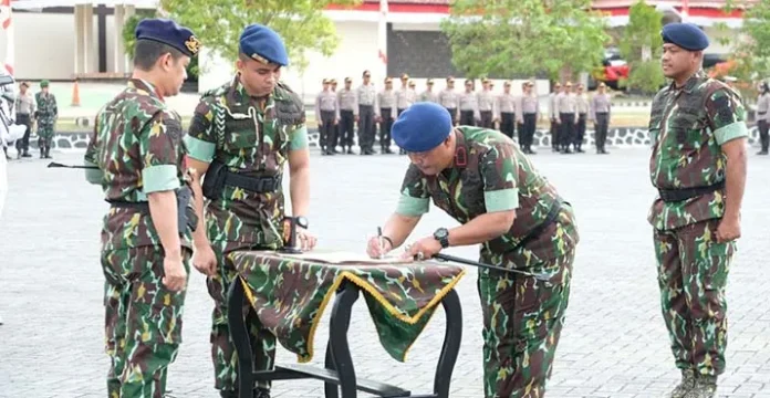 AKBP Adarma Sinaga Resmi Jabat Dansat Brimob Polda Sultra