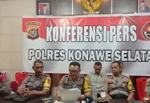 Sepanjang Tahun 2019 Tindak Pidana di Konsel Meningkat Sepanjang Tahun 2019 Tindak Pidana di Konsel Meningkat