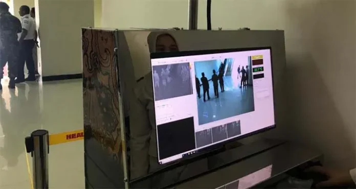 ALAT PENGUKUR Belum ada WNA China yang Terdeteksi Thermo Scanner di Bandara Haluoleo