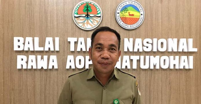 Ali Bahri, Kepala Balai Taman Nasional Rawa Aopa Watumohai (TNRAW).