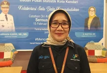 BPS Kendari Bakal Rekrut 500 Petugas Sensus Penduduk Kepala BPS Kota Kendari, Martini