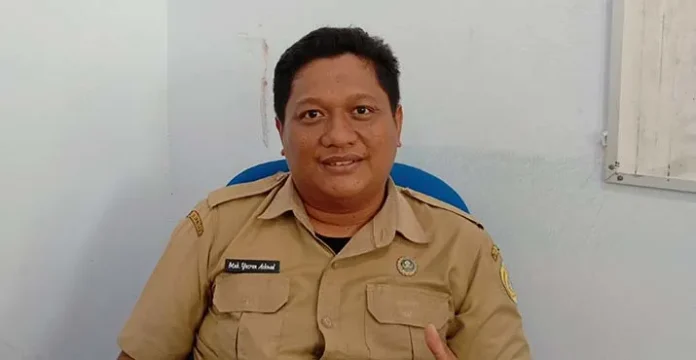 Kasi Pelaksanaan Penataan Ruang Dinas PUPR Kota Baubau Muhammad Yusran Ahmad