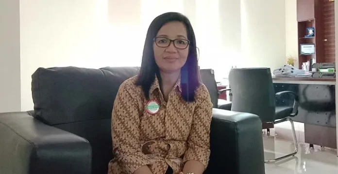 Kepala BPJS Kesehatan Cabang Baubau, Natalia Panggelo