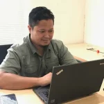 Masyarakat Sultra Habiskan 405 Terabyte Pake Data Telkomsel Saat Nataru Manager Network Service PT Telkomsel Branch Kendari, Teksan Ismail