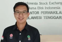4.000 Orang Sultra Jadi Investor Saham di BEI Pelaksana Harian (PH) Kepala KPw BEI Sultra, Ricky