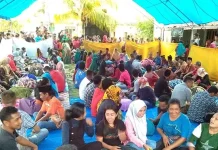 Kades Diwarning Hidupkan Padat Karya Tunai Kades Diwarning Hidupkan Padat Karya Tunai