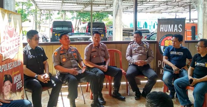 Jaga Kamtibmas, Polres Kolaka Jalin Kerjasama dengan Insan Pers