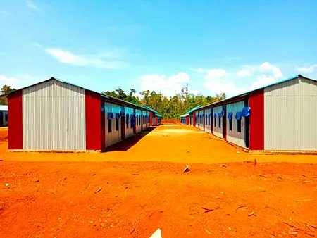 Huntara di Puusuli Konut Resmi Digunakan Korban Banjir