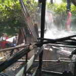 Lupa Matikan Sisa Api, Satu Pabrik Penyulingan Nilam di Kolut Terbakar Lupa Matikan Sisa Api, Satu Pabrik Penyulingan Nilam di Kolut Terbakar