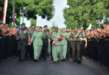 Hari Pertama Bertugas, Pangdam XIV Hasanuddin Janji Lanjutkan Program Pembinaan Hari Pertama Bertugas, Pangdam XIV Hasanuddin Janji Lanjutkan Program Pembinaan