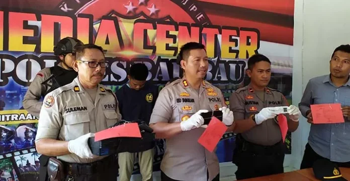 Polres Baubau Bekuk Pencuri Spesialis Rumah Kosong