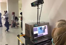 Bandara Haluoleo Dipasangi Alat Pendeteksi Suhu, Waspadai Virus Corona Bandara Haluoleo Dipasangi Alat Pendeteksi Suhu, Waspadai Virus Corona