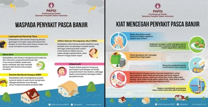 Waspada Pascabanjir, Ini 5 Penyakit Berbahaya