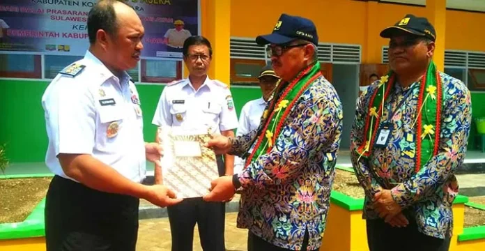 Siswa SDN 2 Asera Konut Kini Punya Gedung Sekolah Baru
