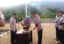 Lantik 10 Perwira, Kapolres Konut: Jaga Amanah dan Nama Baik Institusi Lantik 10 Perwira, Kapolres Konut: Jaga Amanah dan Nama Baik Institusi