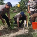 Peduli Lingkungan, Brimob Polda Sultra Tanam Seribu Pohon Peduli Lingkungan, Brimob Polda Sultra Tanam Seribu Pohon