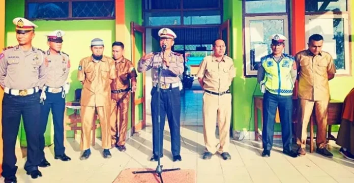 Satlantas Polres Konut Gencar Sosialisasikan Disiplin Berlalulintas
