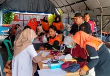 Kesehatan Tim Reaksi Cepat BPBD Kolaka Diperiksa Kesehatan Tim Reaksi Cepat BPBD Kolaka Diperiksa