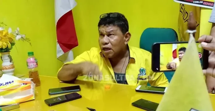 Ketua DPD II Golkar Kendari Muhammad Hikman Ballagi
