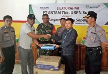 Pererat Hubungan Kemitraan, ANTAM Silaturahmi dengan Masyarakat Sopura Pererat Hubungan Kemitraan, ANTAM Silaturahmi dengan Masyarakat Sopura