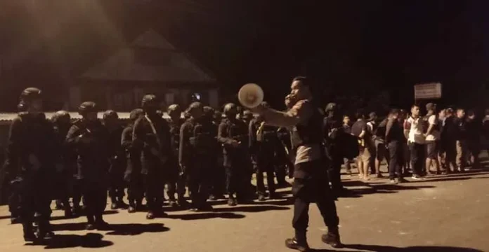 Bentrokan Antar Kelompok Pemuda di Baubau, Seorang Polisi dan Wartawan Terluka