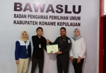 Bawaslu Konkep Gandeng BP Jamsostek Lindungi Panwascam Bawaslu Konkep Gandeng BP Jamsostek Lindungi Panwascam