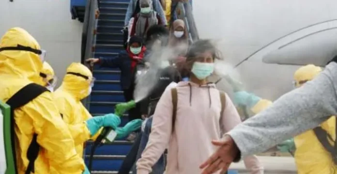 ilustrasi virus corona