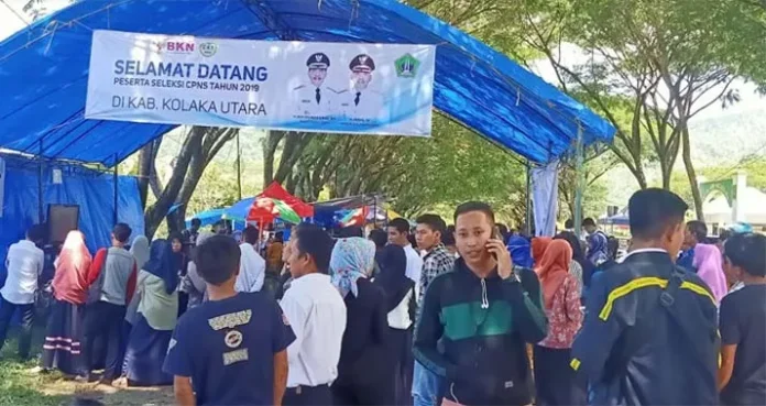 Terlambat, Puluhan CPNS di Kolut Gagal Ikut SKD