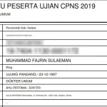 Fajrin Sulaeman Raih Nilai Tertinggi SKD CPNS di Kolaka Fajrin Sulaeman Raih Nilai Tertinggi SKD CPNS di Kolaka