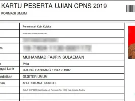 Fajrin Sulaeman Raih Nilai Tertinggi SKD CPNS di Kolaka Fajrin Sulaeman Raih Nilai Tertinggi SKD CPNS di Kolaka
