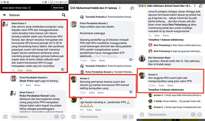 Merasa Difitnah, Suami Komisioner KPU Konsel Laporkan Dua Akun Facebook ke Polisi