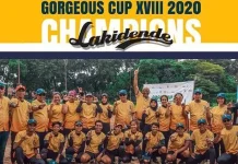 Lakidende Juara Gergeous Cup Tim Softball Putri Lakidende Sulawesi Tenggara (Sultra)