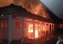 Gedung Perpustakaan SMKN 1 Kusambi Ludes Dilahap Sijago Merah Gedung Perpustakaan SMKN 1 Kusambi Ludes Dilahap Sijago Merah
