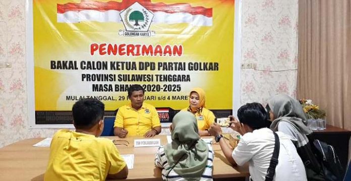 Musda X, Golkar Sultra Resmi Buka Pendaftaran Calon Ketua