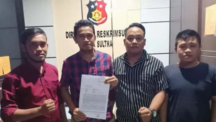 polda sultra Merasa Difitnah, Suami Komisioner KPU Konsel Laporkan Dua Akun Facebook ke Polisi