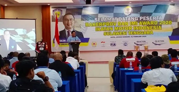 Dirlantas Polda Minta IMI Sultra Menjadi Pelopor Keselamatan Berkendara